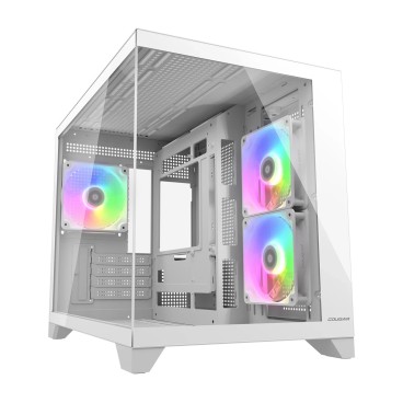 COUGAR CGR-2QA6W-RGB Mini Tower Blanc