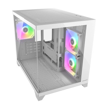 COUGAR CGR-2QA6W-RGB Mini Tower Blanc