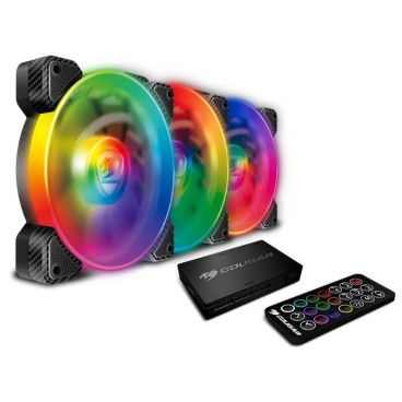 COUGAR Vortex RGB SPB 120 Boitier PC Ventilateur 12 cm Noir