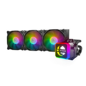 COUGAR Helor 360 Processeur Refroidisseur de liquide tout-en-un Noir 1 pièce(s)