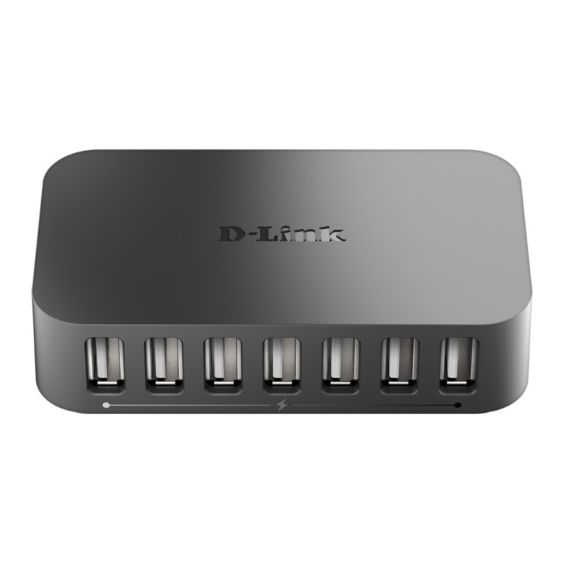D-Link DUB-H7 USB 2.0 Type-B 480 Mbit s Noir