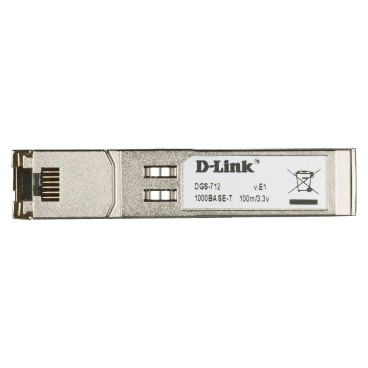 D-Link DGS-712 module émetteur-récepteur de réseau Cuivre 1000 Mbit s SFP