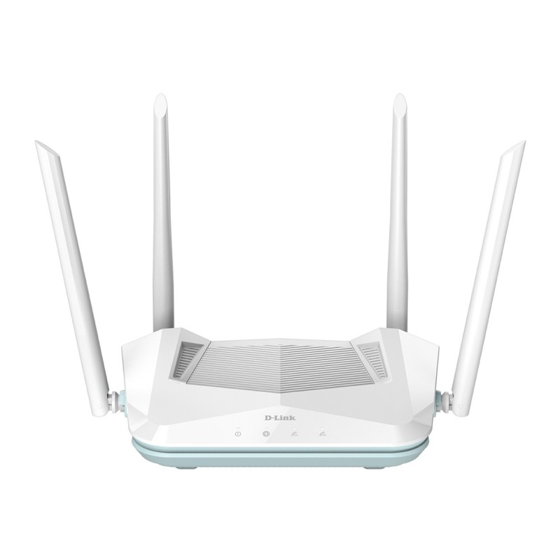 D-Link EAGLE PRO AI AX1500 Smart Router routeur sans fil Gigabit Ethernet Bi-bande (2,4 GHz   5 GHz) Blanc