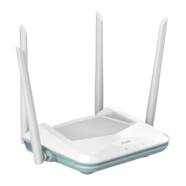 D-Link EAGLE PRO AI AX1500 Smart Router routeur sans fil Gigabit Ethernet Bi-bande (2,4 GHz   5 GHz) Blanc