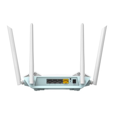 D-Link EAGLE PRO AI AX1500 Smart Router routeur sans fil Gigabit Ethernet Bi-bande (2,4 GHz   5 GHz) Blanc