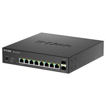 D-Link DMS-1250-10SPL Géré L2 L3 2.5G Ethernet (100 1000 2500) Connexion Ethernet, supportant l'alimentation via ce port (PoE)