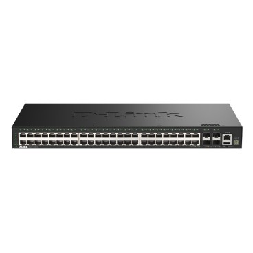 D-Link DGS-1530-52 E commutateur réseau Géré L2 Gigabit Ethernet (10 100 1000) Noir