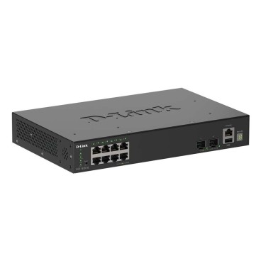 D-Link DGS-1530-10 Géré L2 Gigabit Ethernet (10 100 1000) Noir