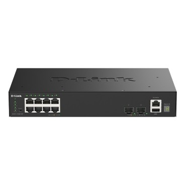 D-Link DGS-1530-10 Géré L2 Gigabit Ethernet (10 100 1000) Noir