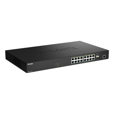 D-Link DMS-1250-18P E commutateur réseau Géré L2 2.5G Ethernet (100 1000 2500) Connexion Ethernet, supportant l'alimentation