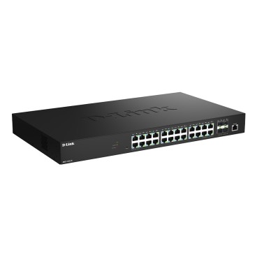 D-Link DMS-1250-28 E commutateur réseau Géré L2 2.5G Ethernet (100 1000 2500) Noir