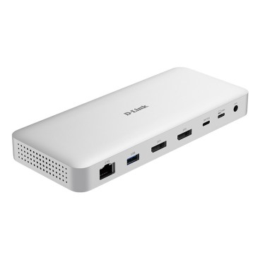 D-Link DUF-901 E station d'accueil Avec fil USB4 Gris