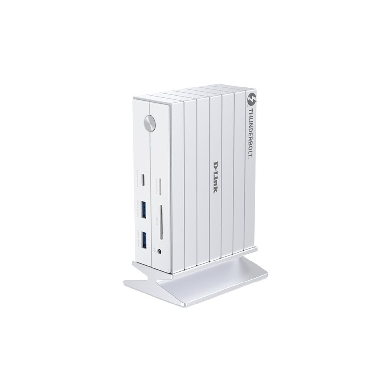 D-Link DUF-E01 E station d'accueil Avec fil Thunderbolt 4 Blanc