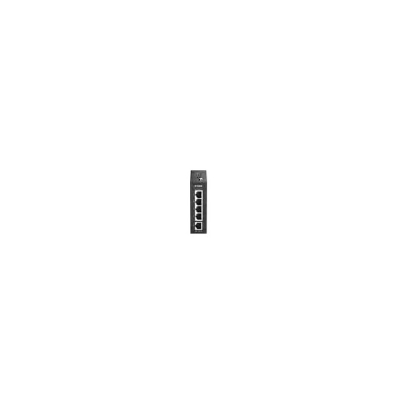 D-Link DIS-100E-05 commutateur réseau Non-géré Fast Ethernet (10 100) DIN rail Noir