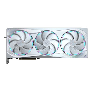 GIGABYTE AORUS GeForce RTX 5080 MASTER ICE 16G Carte Graphique - 16 Go GDDR7, 256 bits, PCI-E 5.0, 2805MHz Core Clock, 3 x DP