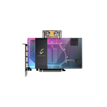 GIGABYTE AORUS GeForce RTX 5080 XTREME WATERFORCE WB 16G Carte Graphique - 16 Go GDDR7, 256 bits, PCI-E 5.0, 2805MHz Core