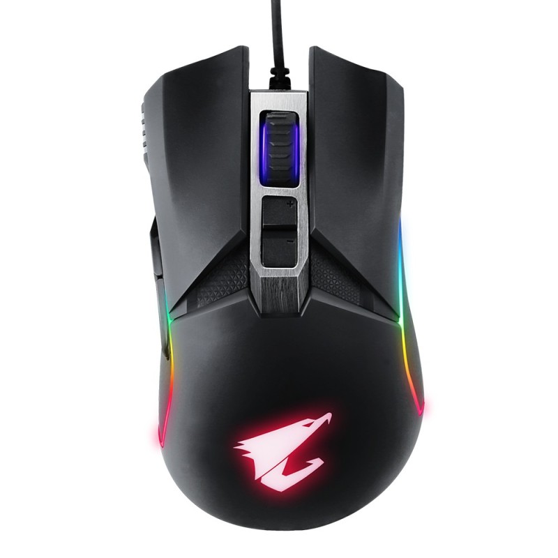 GIGABYTE AORUS M5 souris Gaming Droitier USB Type-A Optique 16000 DPI