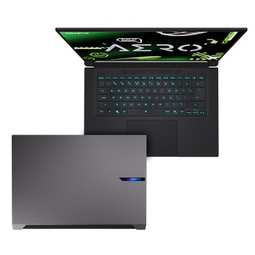 GIGABYTE AERO X16 Ordinateur Portable Gaming - Copilot+ PC, 16", 165Hz WQXGA, Ryzen AI 7 350, GPU NVIDIA RTX 5060, 32Go DDR5,