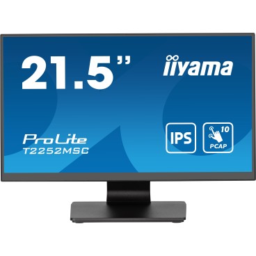 iiyama ProLite T2252MSC-B2 écran plat de PC 54,6 cm (21.5") 1920 x 1080 pixels Full HD LCD Écran tactile Noir