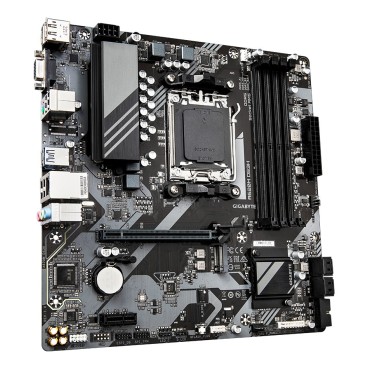 GIGABYTE A620M DS3H Carte Mère - Prend en charge les processeurs AMD Ryzen 8000, VRM numérique 5+2+2 phases, jusqu'à 7600MHz