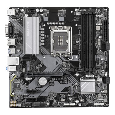 GIGABYTE B760M D3HP Carte Mère - Processeurs Intel Core 14ème Génération, VRM 4+1+1 phases, jusqu'à 5600 MHz DDR5, 2xPCIe 4.0