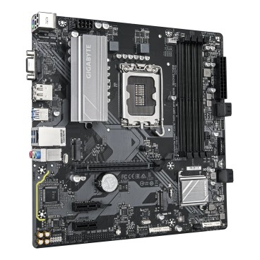 GIGABYTE B760M D3HP Carte Mère - Processeurs Intel Core 14ème Génération, VRM 4+1+1 phases, jusqu'à 5600 MHz DDR5, 2xPCIe 4.0