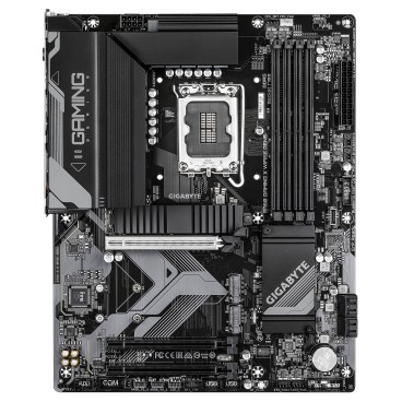 GIGABYTE B760 GAMING X WIFI6E GEN5 Carte Mère – Compatible avec les processeurs Intel Core 14e génération, VRM 8+1+1 phases,