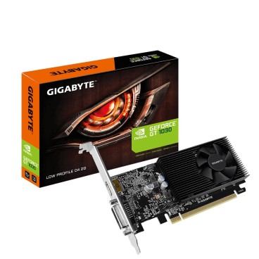 GIGABYTE GV-N1030D4-2GL carte graphique NVIDIA GeForce GT 1030 2 Go GDDR4