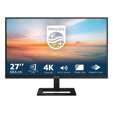 Philips 1000 series 27E1N1800AE 00 écran plat de PC 68,6 cm (27") 3840 x 2160 pixels 4K Ultra HD LED Noir