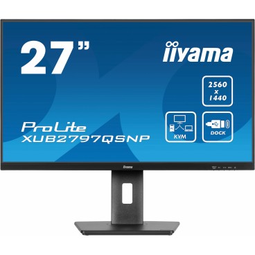 iiyama ProLite XUB2797QSNP-B1 écran plat de PC 68,6 cm (27") 2560 x 1440 pixels Quad HD LED Noir