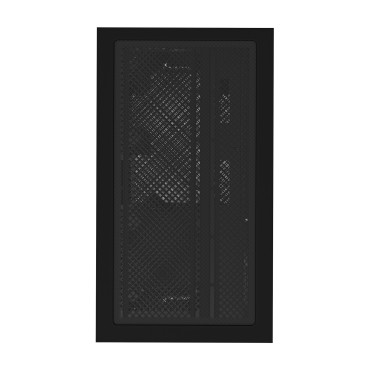 GIGABYTE C201 PANORAMIC Boîtier PC – Tour Moyenne, m-ATX, prise en charge radiateur 360 mm, 3 ventilateurs préinstallés, USB