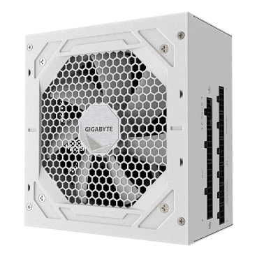 GIGABYTE UD1000GM PG5 V2 ICE Bloc d’Alimentation – PCIe Gen 5.1, 80 PLUS Gold, Conception entièrement modulaire, Ventilateur