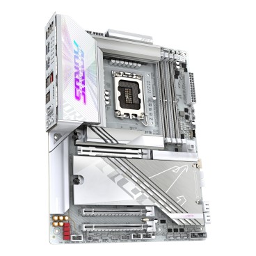 GIGABYTE Carte mère Z890 AORUS PRO ICE - Prend en charge les processeurs Intel Core Ultra (Série 2), VRM à 16+1+2 phases,