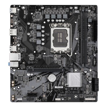 GIGABYTE H610M D3W DDR4 Carte mère - Compatible avec les processeurs Intel Core de 14e génération, VRM 5+1+1 phases, jusqu'à