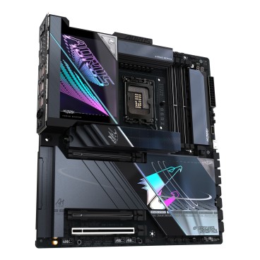 GIGABYTE Z890 AORUS MASTER AI TOP Carte Mère - Prend en charge les processeurs Intel Core Ultra (Série 2), VRM 20+1+2 phases,