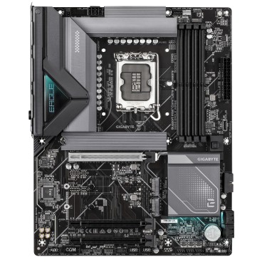 GIGABYTE B860 EAGLE WIFI6E Carte mère - Processeurs Intel Core Ultra, VRM 12+1+2+1 phases, jusqu'à 9066MHz DDR5, 1xPCIe 5.0 +