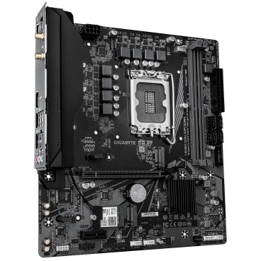 GIGABYTE H610M D3H WIFI DDR4 Carte Mère – Compatible avec processeurs Intel Core 14e génération, VRM 6+1+1 phases, jusqu’à 3200