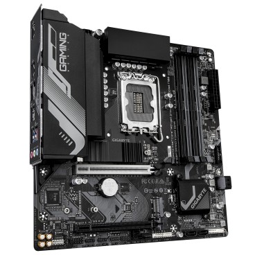GIGABYTE B760M GAMING X DDR4 GEN5 Carte Mère – Compatible avec les processeurs Intel Core 14e génération, VRM 8+1+1 phases,