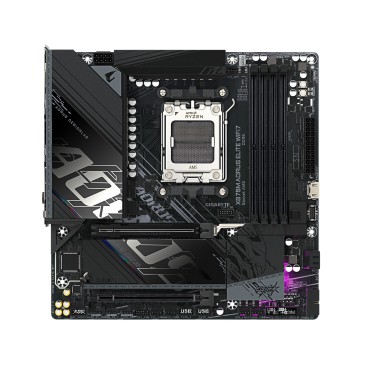 GIGABYTE X870M AORUS ELITE WIFI7 Carte Mère – Compatible avec les processeurs AMD Ryzen 9000, VRM numérique 14+2+2 phases,