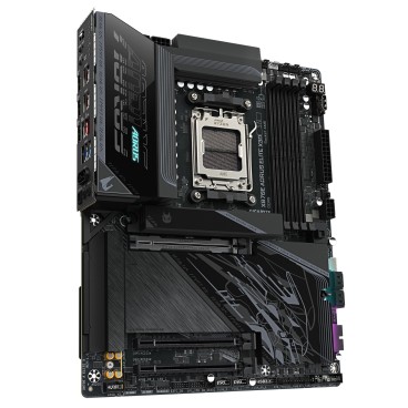 GIGABYTE X870E AORUS ELITE X3D Carte Mère – Prend en charge les processeurs AMD Ryzen 9000, VRM numérique 16+2+2 phases,