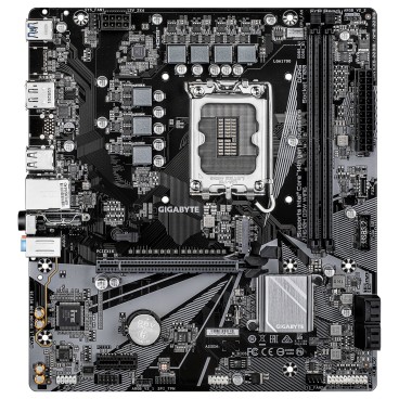 GIGABYTE H610M D3W WIFI6 Carte Mère - Prend en charge les processeurs Intel Core 14e génération, VRM 5+1+1 phases, jusqu’à