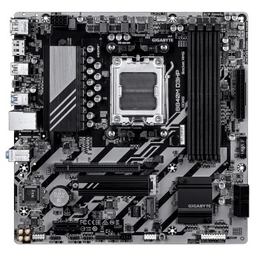 GIGABYTE B840M D3HP Carte Mère – Processeurs AMD Ryzen 9000, VRM 8+2+2 phases, jusqu’à 8200 MHz DDR5 (O.C.), 2× M.2 PCIe 4.0,