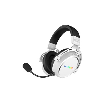HATOR Hypergang 3 Wireless Casque Sans fil Arceau Gaming USB Type-C   USB Type-A Bluetooth Blanc