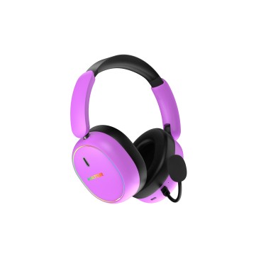 HATOR Phoenix 2 Wireless Casque Avec fil &sans fil Arceau Gaming USB Type-C   USB Type-A Bluetooth Violet