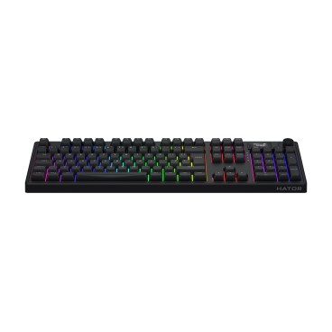 HATOR Skyfall 100 Pro Wireless clavier Gaming USB + RF Wireless + Bluetooth QWERTY Anglais Noir
