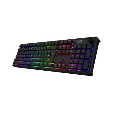 HATOR Skyfall 100 Pro Wireless clavier Gaming USB + RF Wireless + Bluetooth QWERTY Anglais Noir