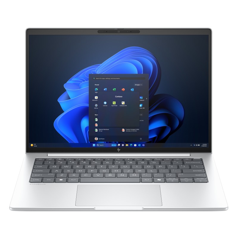 HP EliteBook 8 G1i Next Gen AI PC Wolf Pro Security Edition Copilot+ PC Intel Core Ultra 7 256V Ordinateur portable 40,6 cm