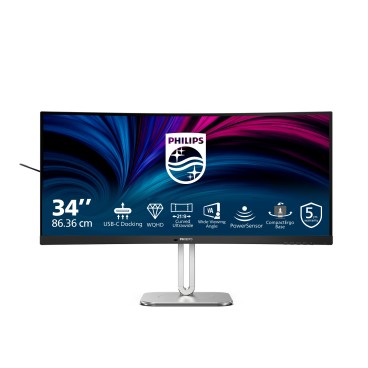 Philips 5000 series 34B2U5600C 00 écran plat de PC 86,4 cm (34") 3440 x 1440 pixels Dual QHD LCD Gris