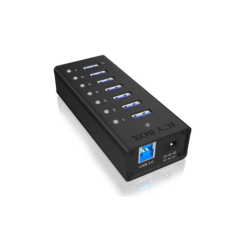 ICY BOX IB-AC618 5000 Mbit s Noir