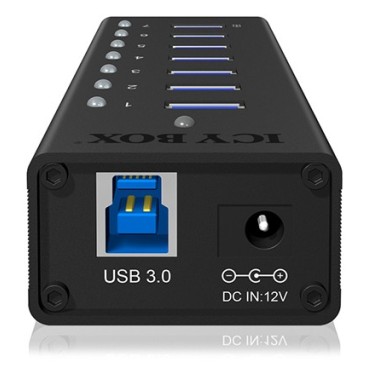 ICY BOX IB-AC618 5000 Mbit s Noir
